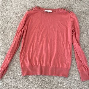 Salmon color sweater